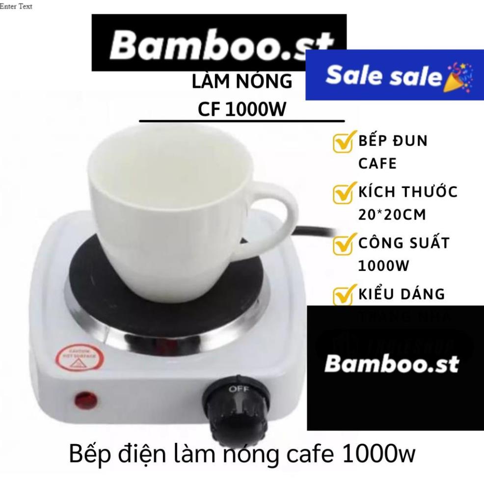 Bếp điện mini - bếp pha cafe, trà, nấu nước, đun sáp đậu nành, sáp nến 6313