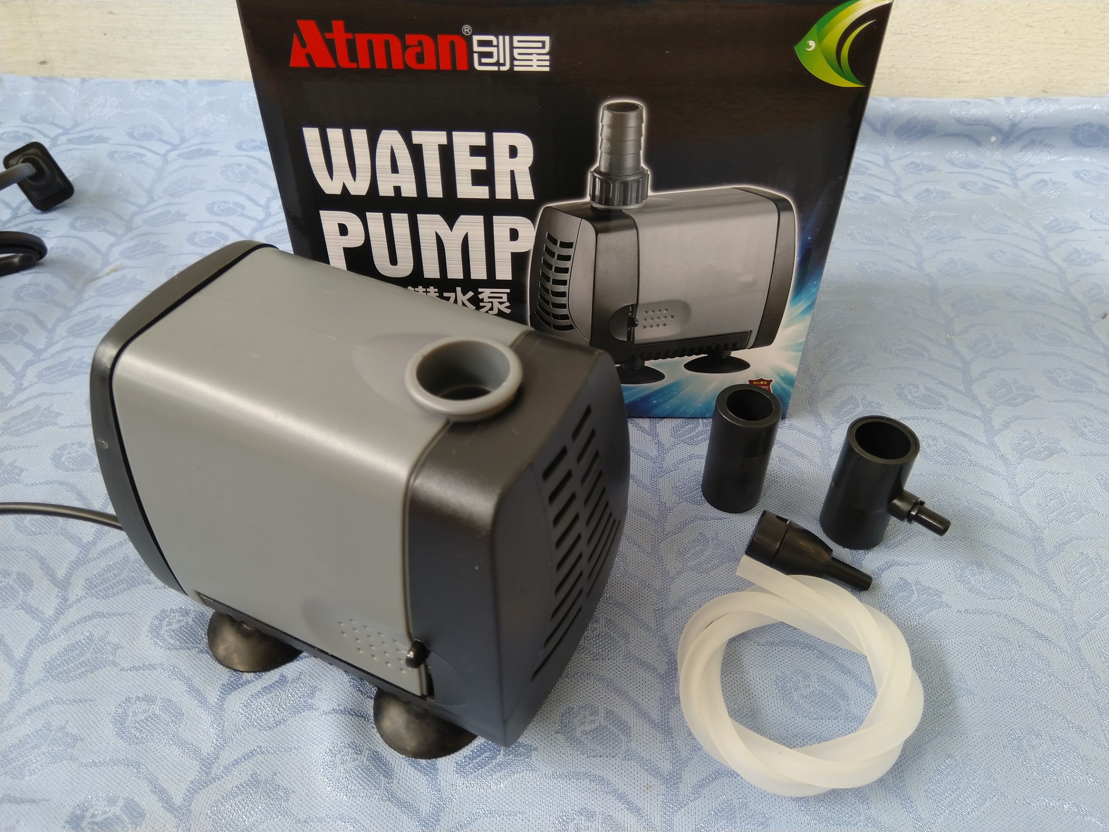 Máy bơm nước hồ cá Atman 104S, 28W-2000L/hr.