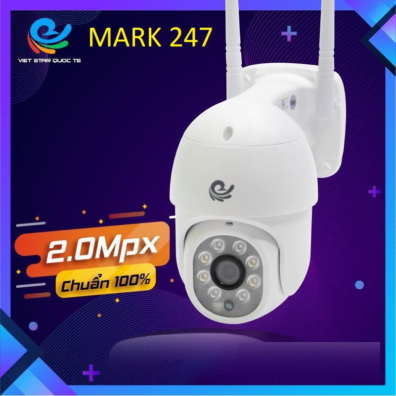 Camera ip wifi carecam ngoài trời cc8021 pro 360 độ 2.0mp full hd 1080p , đàm thoại