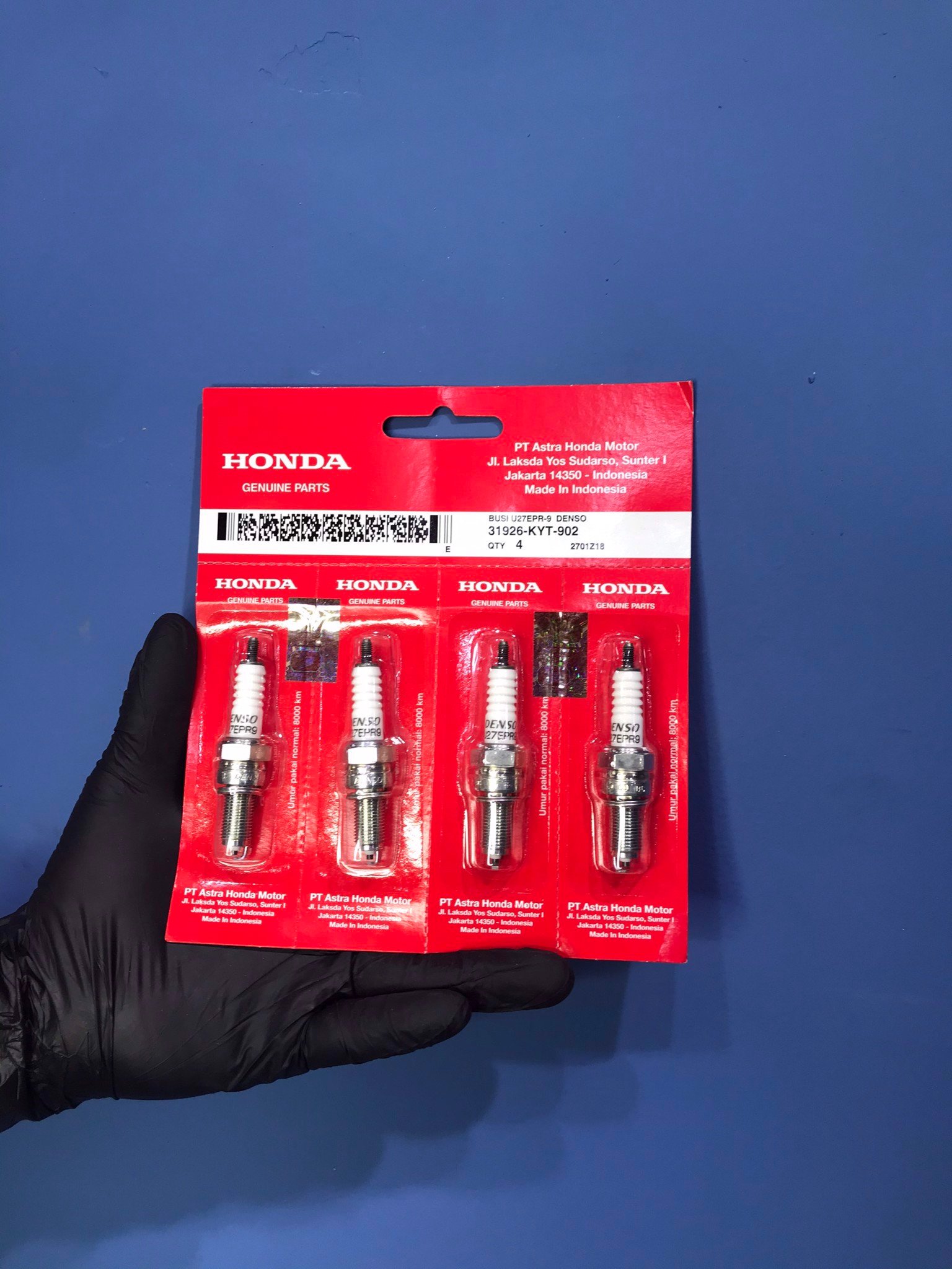 Bugi Denso Honda Zin Indo “ chân ngắn , chân dài ” chính hãng nhập indo