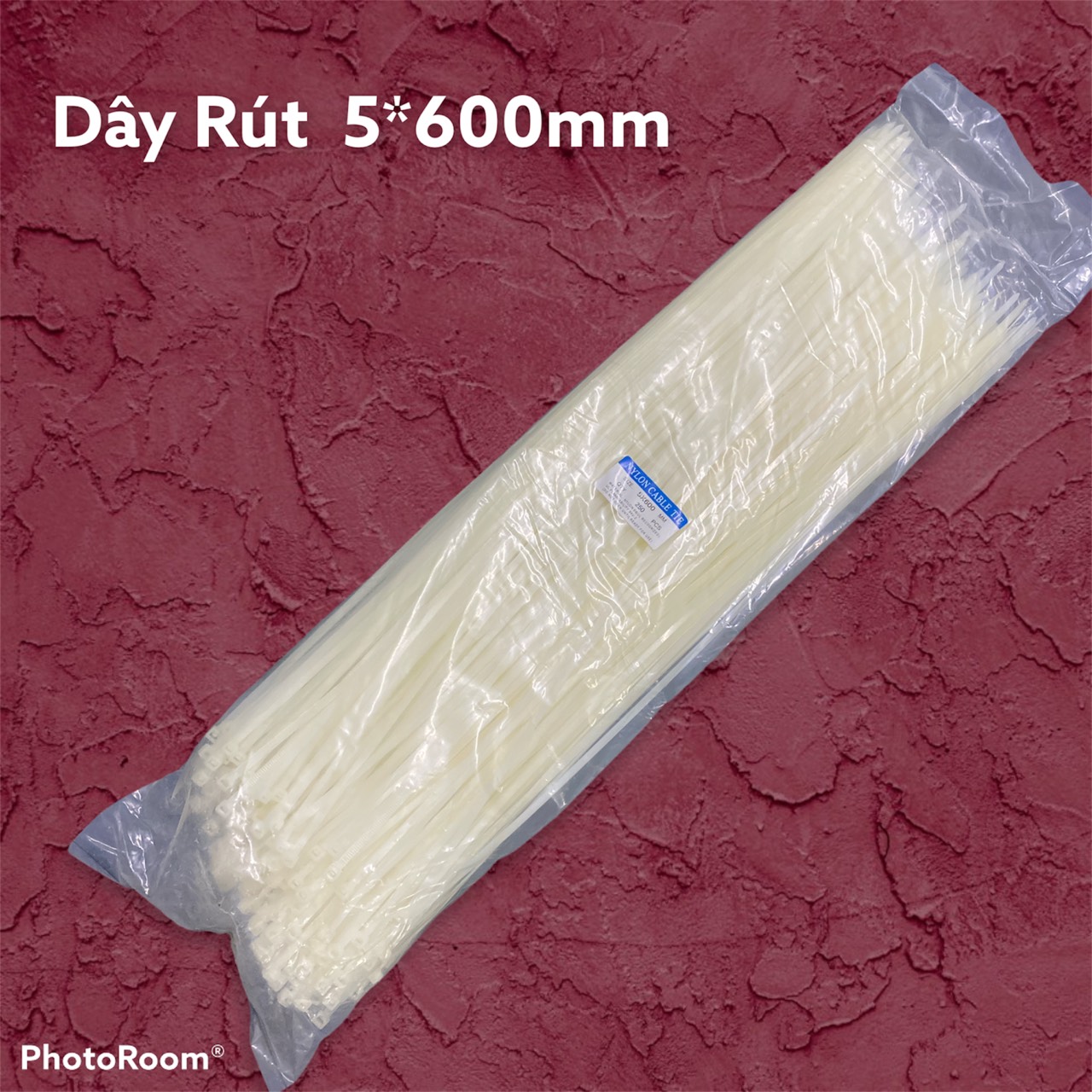 Dây rút nhựa 5*600mm