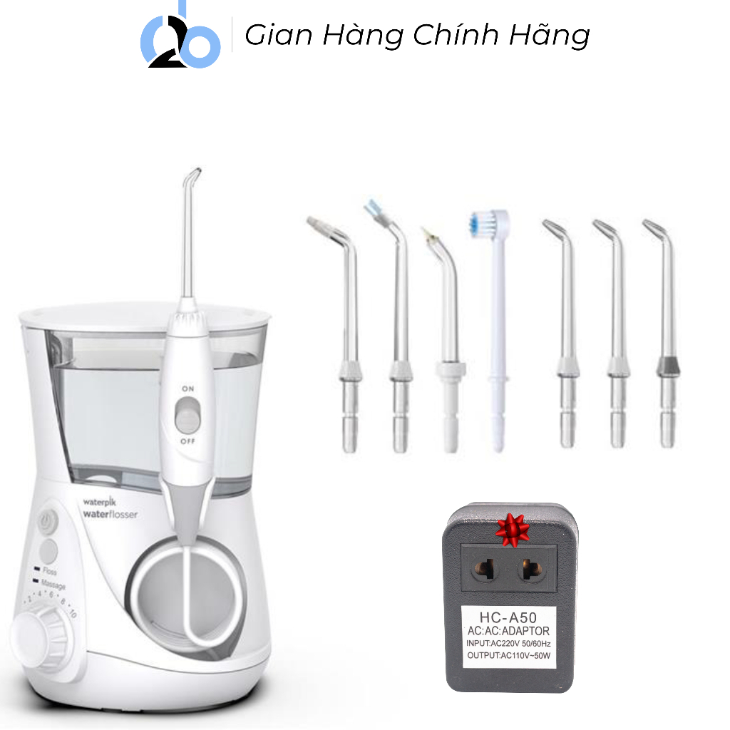 Máy tăm nước gia đình Waterpik 660. Phiên bản máy gia đình cao cấp của Waterpik
