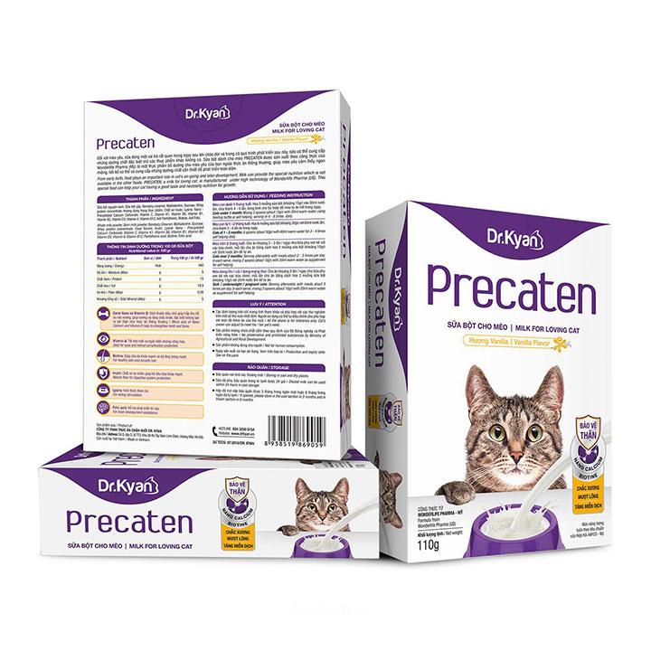 Sữa bột cho mèo dr.kyan precaten gói 110g - cutepets