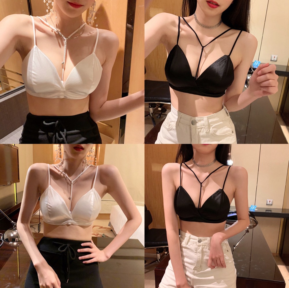 Áo Ngực nữ-Áo lót bralette satin trơn-ÁO BRA SATIN bản nhỏ-KingShop-Sài Gòn-Hà Nội-tphcm-HN-SG
