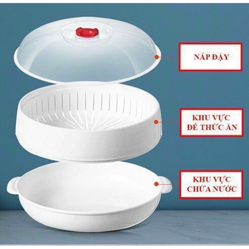 Bộ Khay hấp lò vi sóng 5625 việt nhật