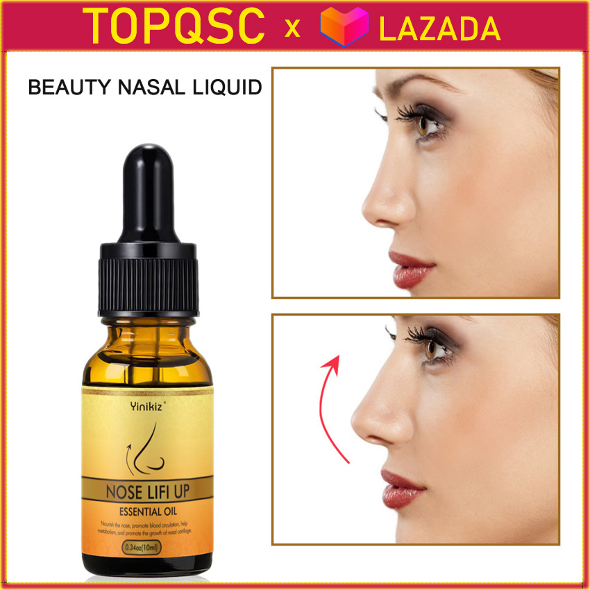 【Còn Hàng x TOPQSC】Dầu Tê Giác Nâng Cao Mũi 10Ml Collagen Làm Săn Chắc Giữ Ẩm Xương Mũi Tu Sửa Chăm Sóc Mũi Tinh Khiết Tự Nhiên Mũi Nhỏ Hơn