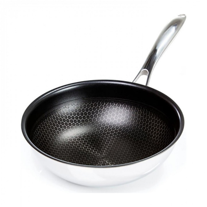 Chảo nấu ăn sâu lòng 32 CM họa tiết chống dính cao cấp hình tổ ong