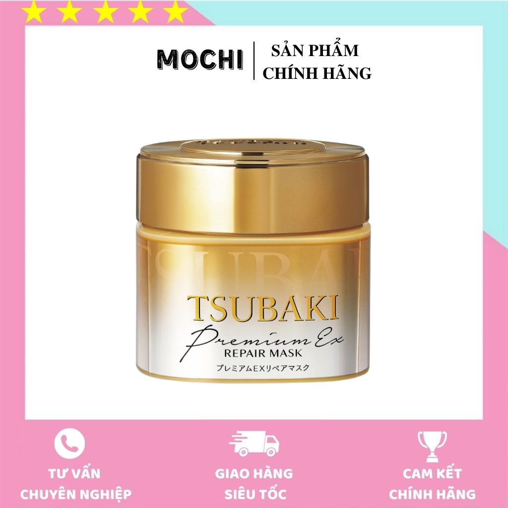 Mặt nạ ủ tóc Tsubaki phục hồi hư tổn 180g - Ủ tóc suôn mượt .