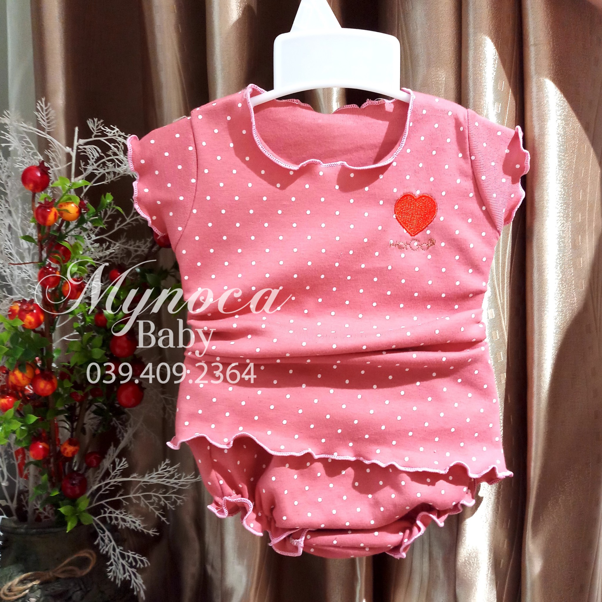 Bộ thun mát hotga cho bé trai bé gái 4-11kg