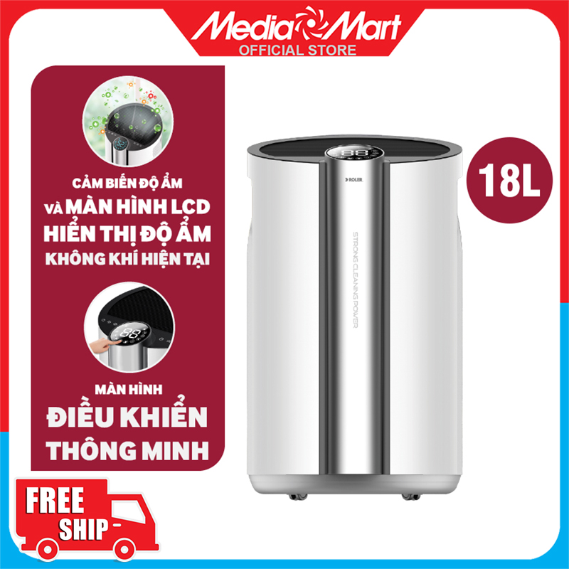 Máy hút ẩm điện tử 18 Lít ROLER RD-1114