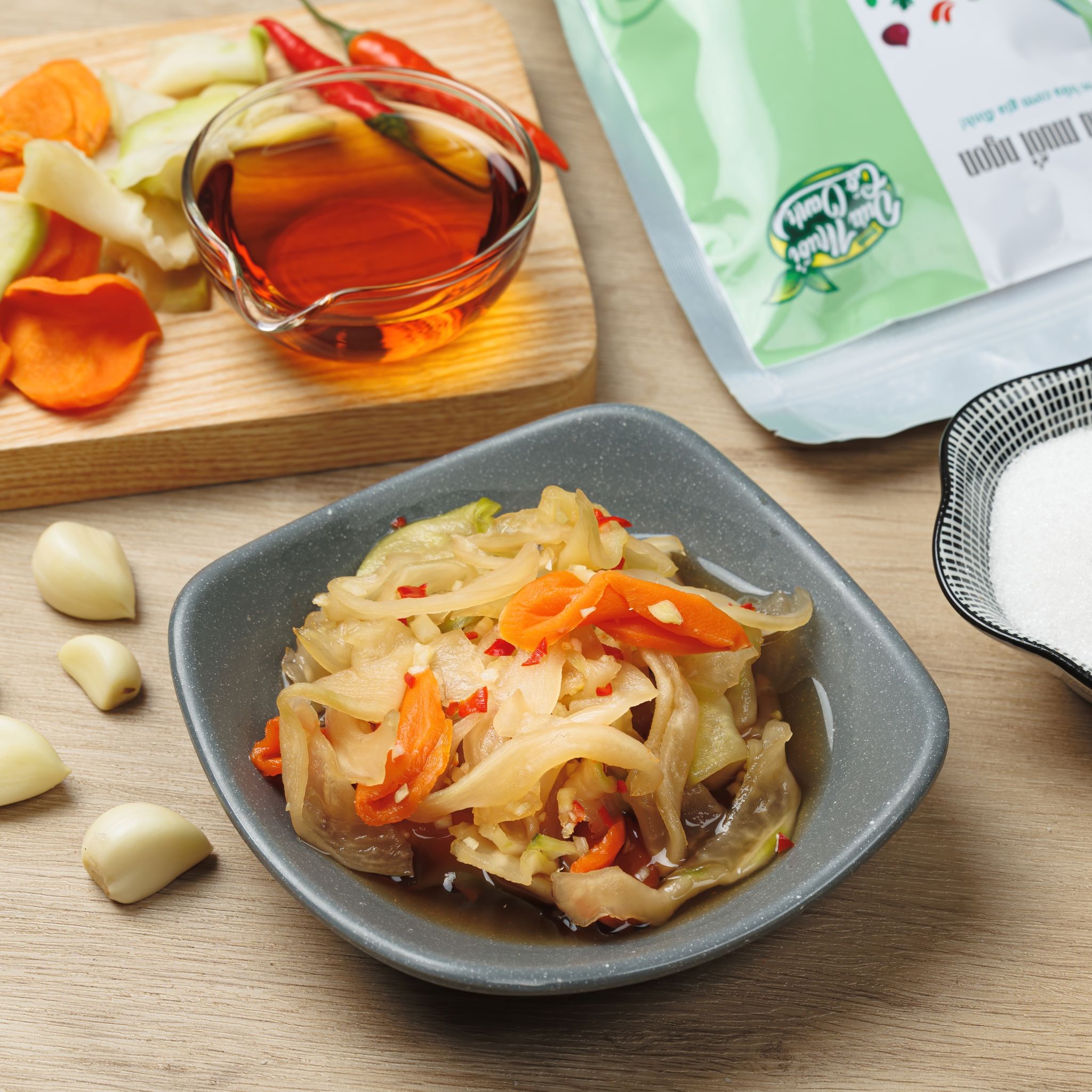 Đu đủ muối  Cô Oanh 500g - NGON, GIÒN