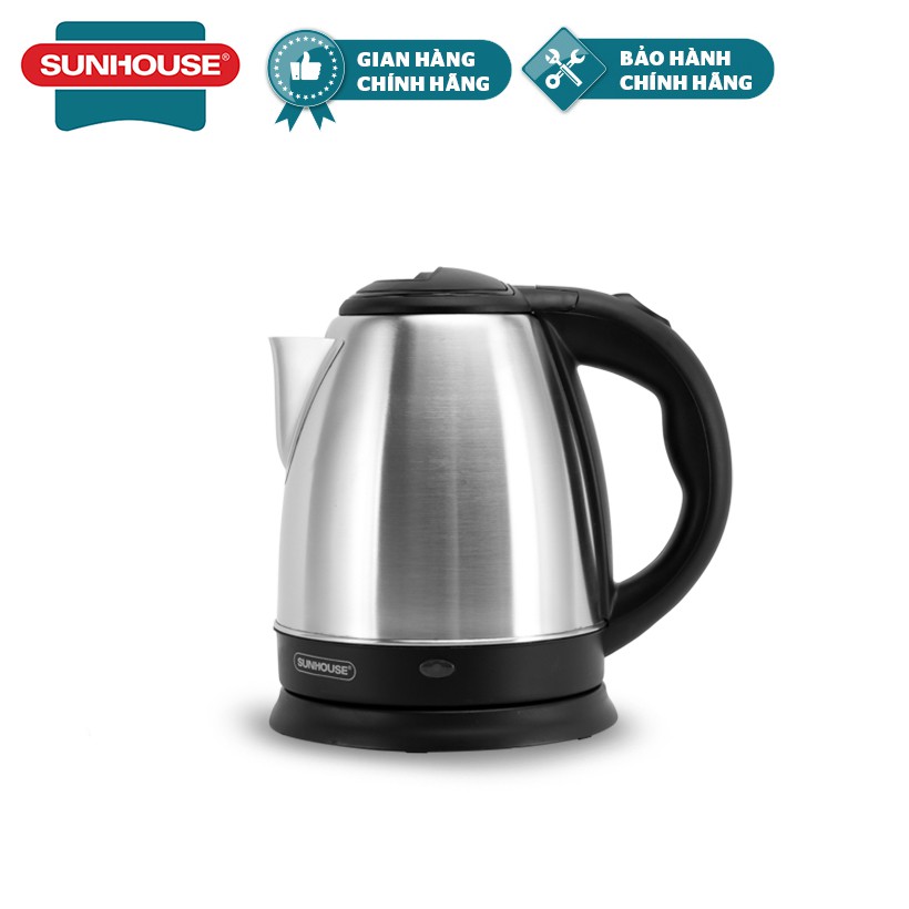 Ấm siêu tốc inox sunhouse shd1057 1.5l
