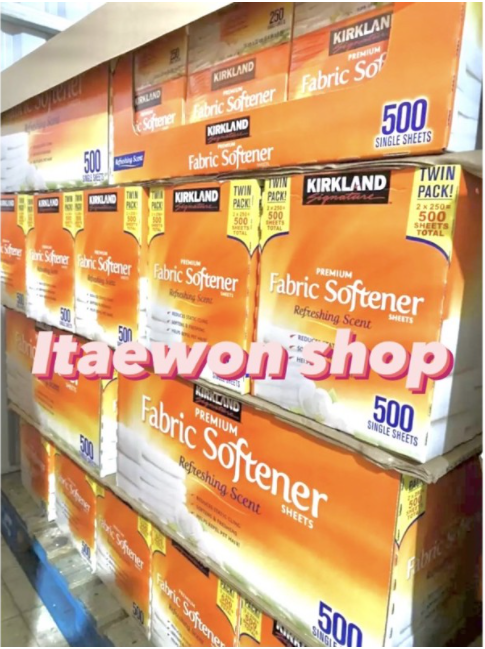 Giấy thơm quần áo kirkland fabric softener của mỹ 250 miếng - ????̀?? ????̛??̛???? ????̉?? ??????̣̂?? ??????̂̀??