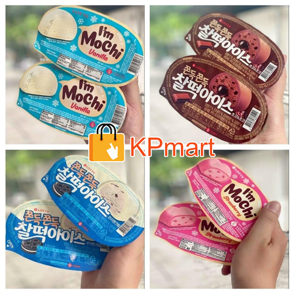 Kem mochi hàn quốc lotte i'm mochi 90ml