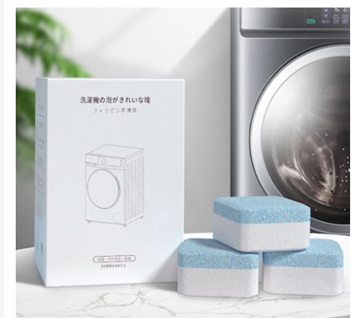 Hộp 8 Viên Tẩy Lồng Máy Giặt SPEVI Dạng Sủi Xuất Xứ Nhật Bản
