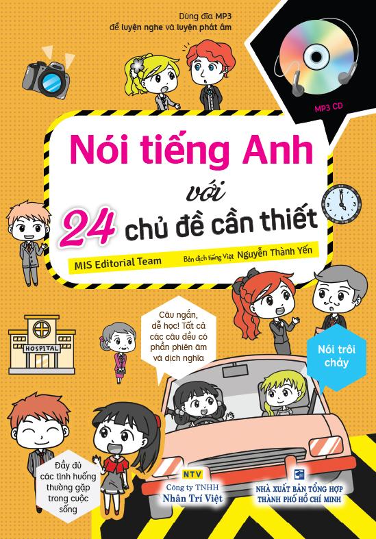 Nói tiếng anh với 24 chủ đề cần thiết