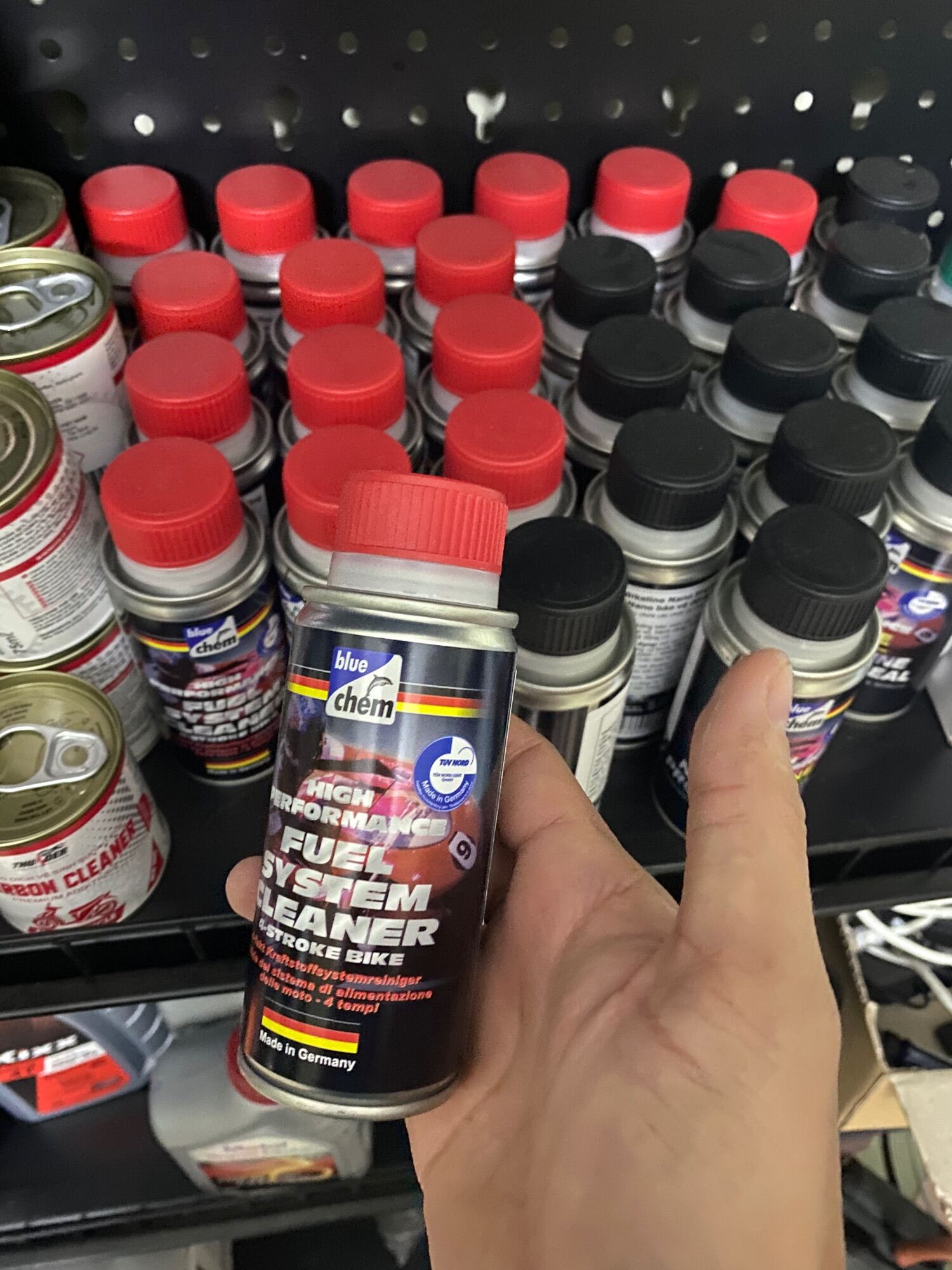 Bluechem Fuel System chai vệ sinh kim phun buồng đốt carbon cleaner