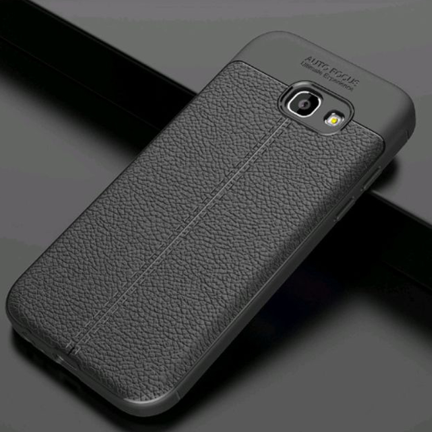 [HCM]Ốp lưng Samsung A7 2017 dẻo đenchống sốcchống trầy Autofocus-Americanshop