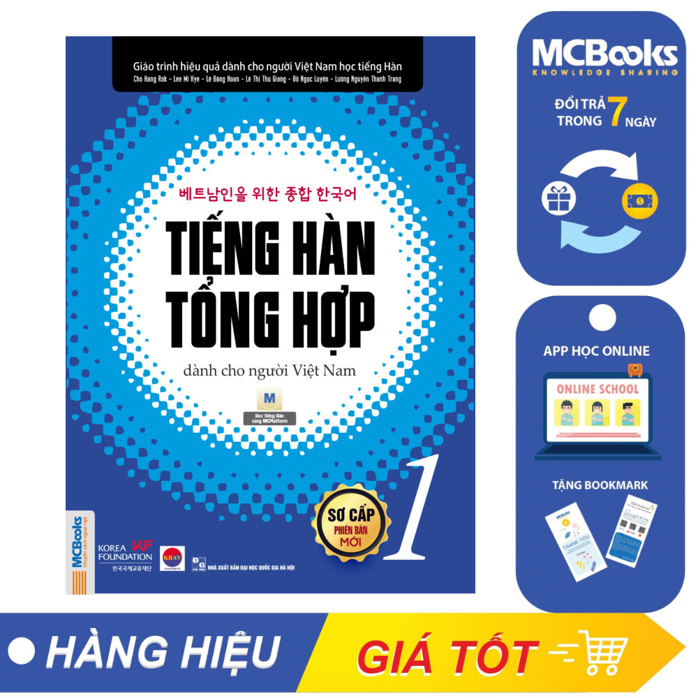 Combo Giáo Trình Tiếng Hàn Tổng Hợp Dành Cho Người Việt Nam Sơ Cấp 1 & 2 Bài Học - Bài Tập ( Bản Đen Trắng ) | Lazada.Vn