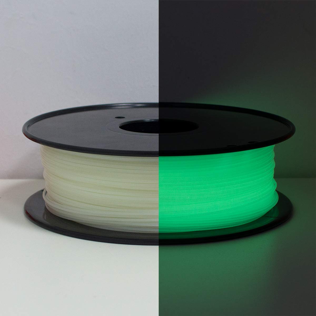 Nhựa in 3d dạ quang esun pla+ filament - luminous