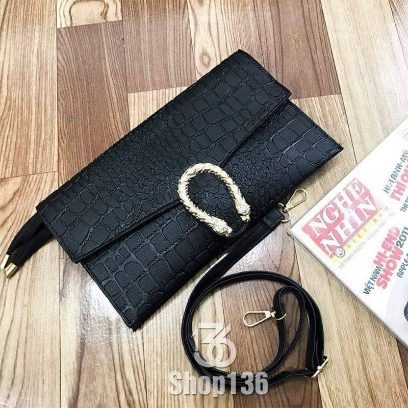 Clutch Thời Trang Nữ Đầu Rồng 3M28