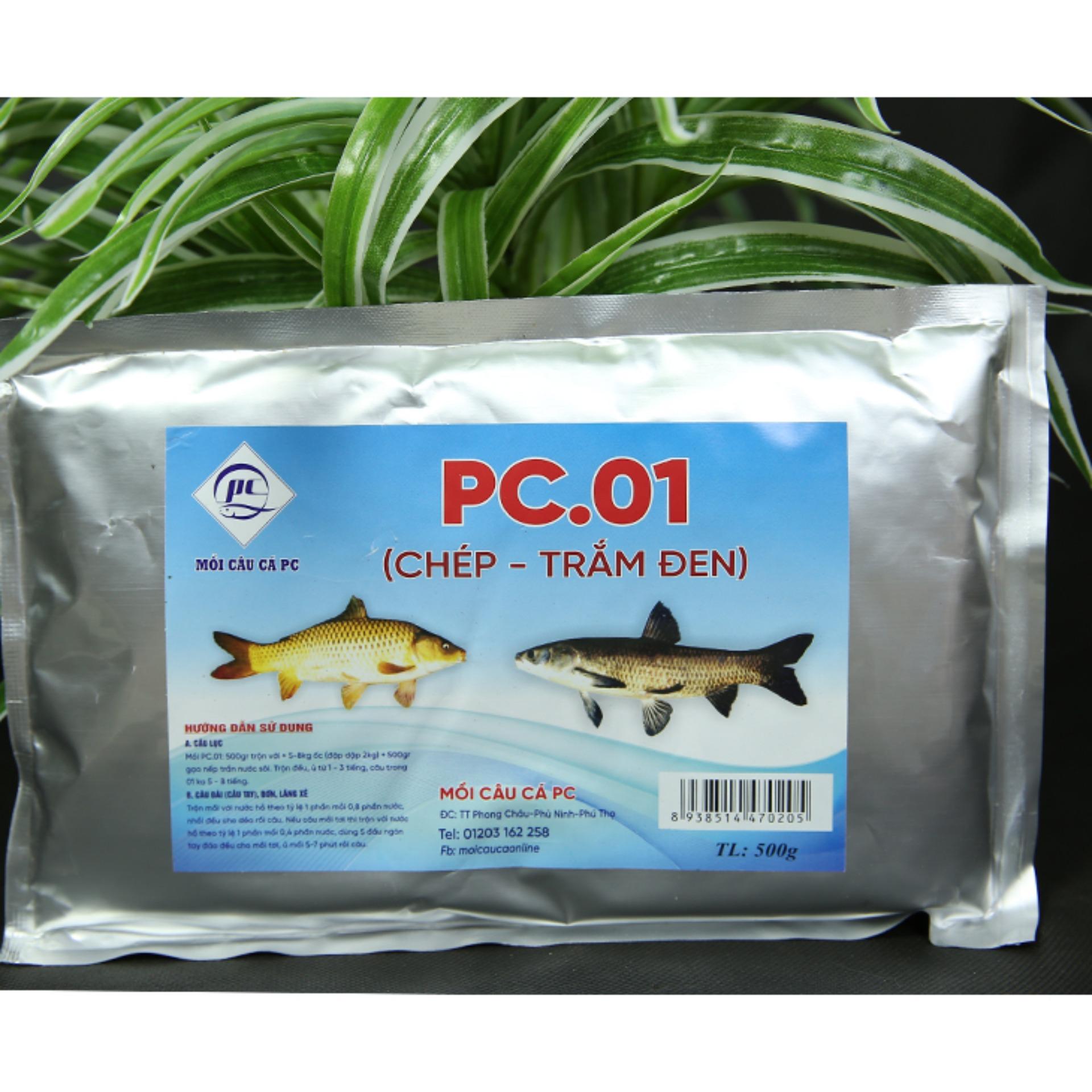 Mồi câu cá PC.01 chuyên câu chép, trắm đen - Mồi câu cá Hùng Vương