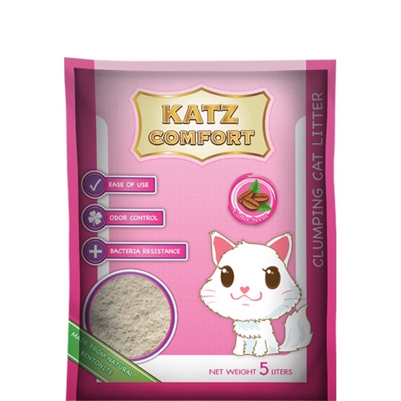 Cát vệ sinh mèo katz comfort 5l