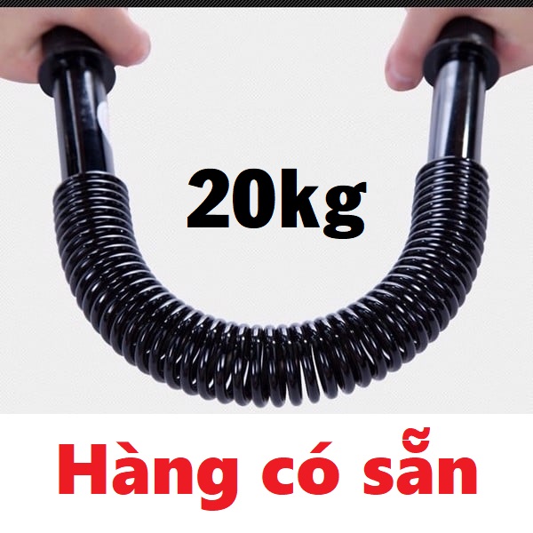 Gậy tập cơ tay, Gậy bẻ tập cơ tay lò xo đàn hồi Titan 20kg, 30kg, 40kg, 50kg, 60kg kháng lực tập gym , Thanh lò xo đan hồi , Kìm Bóp Tay, Dụng Cụ Tập Cơ Tay, Kìm Tập Cơ Tay Tập Gym Tại Nhà Điều Chỉnh Lực 10-60kg Có Bộ Đếm