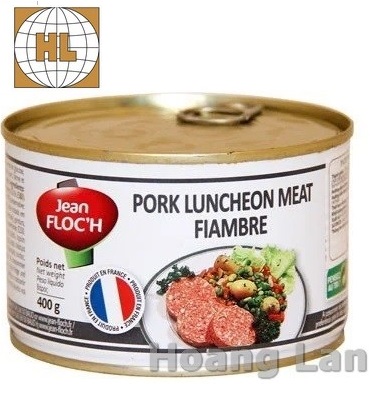 Thịt hộp Luncheon Meat Jean Floch 400g - Pháp