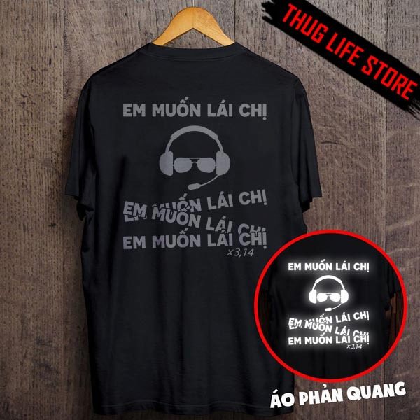 Áo phản quang một màu, áo phản quang Em muốn lái chị.  Áo thun nam nữ, quần kaki, quần nữ, sét bộ mặc ở nhà, áo thun tay dài, quần jean ống rộng