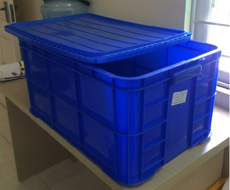 [HCM]BỘ SÓNG NHỰA BÍT 3T9- KÈM NẮP THÙNG NHỰA HIỆP THÀNH MS: 457 Kích thước (Cm): 610 x 410 x H 390