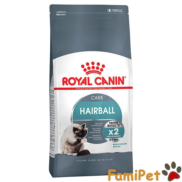 Hạt Thức Ăn Khô Cho Mèo Giúp Trị Búi Lông - Royal Canin Hairball Care 2kg