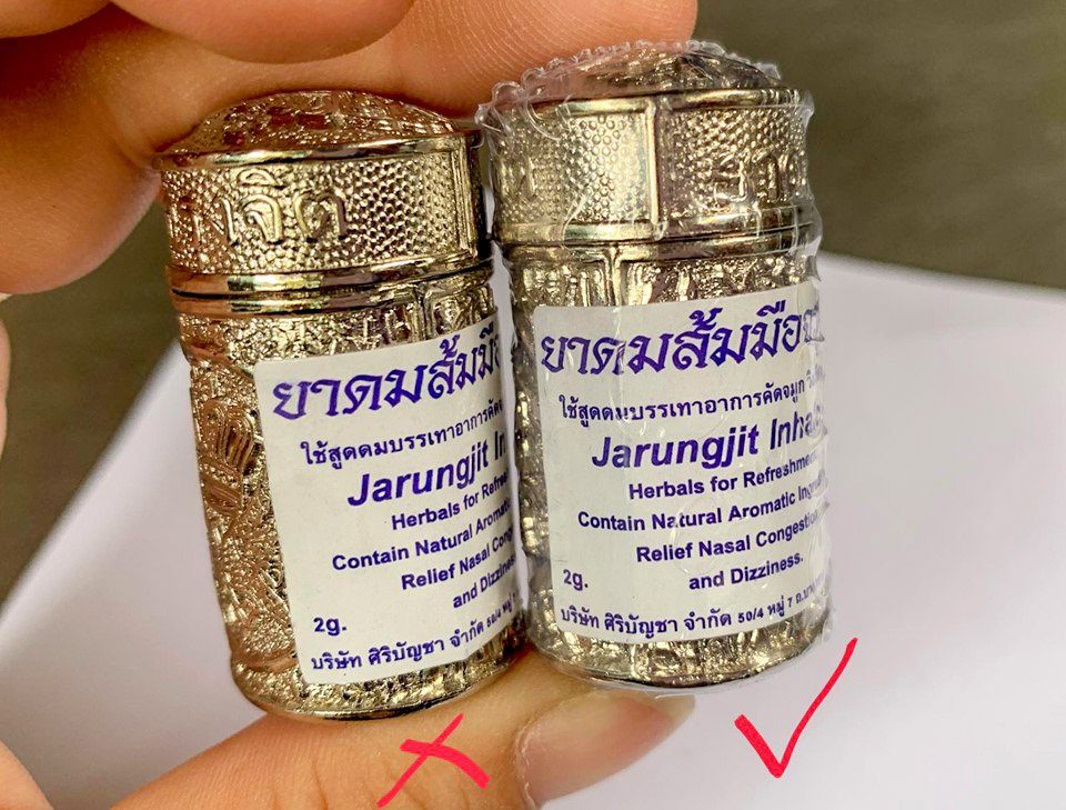 Ống hít xoang mũi Thái Lan