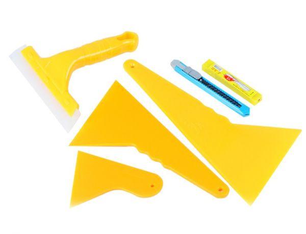 Bộ dụng cụ 6 món dùng dán tem decal xe ô tô & xe máy