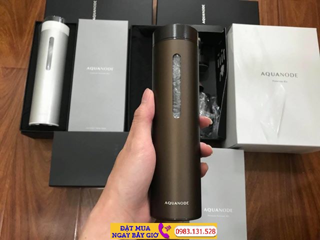 Bình Tạo Nước Hydrogen Aquanode Hàng Nhật Bản Chính Hãng Made in Japan Bình Nước Nhỏ Cầm Tay Nhật Bản