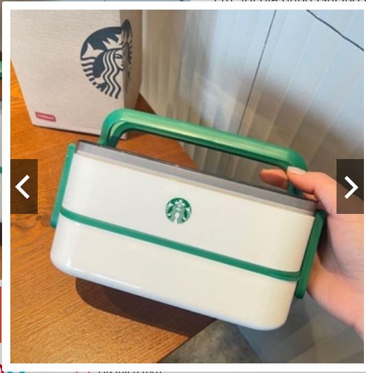 Hộp cơm giữ nhiệt Starbuck cao cấp 3 khay, chất liệu inox 304 giữ nhiệt cực tốt gia dụng Gucino Home