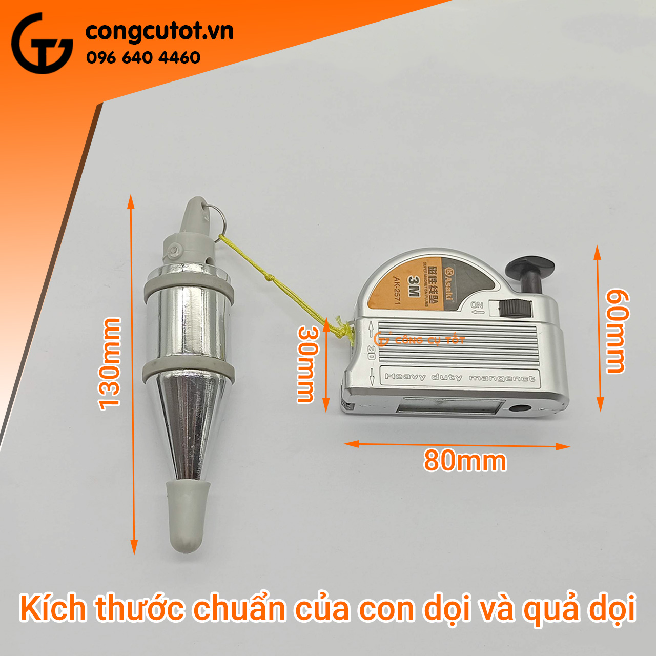 Quả dọi asaki ak-2572, ak-2571