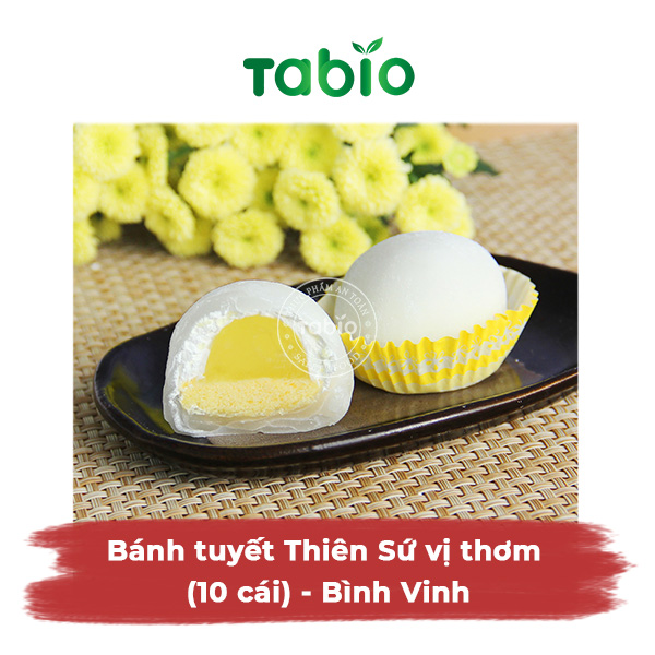 HCM - Bánh tuyết Thiên Sứ vị thơm (10 cái) - Bình Vinh - TABIO