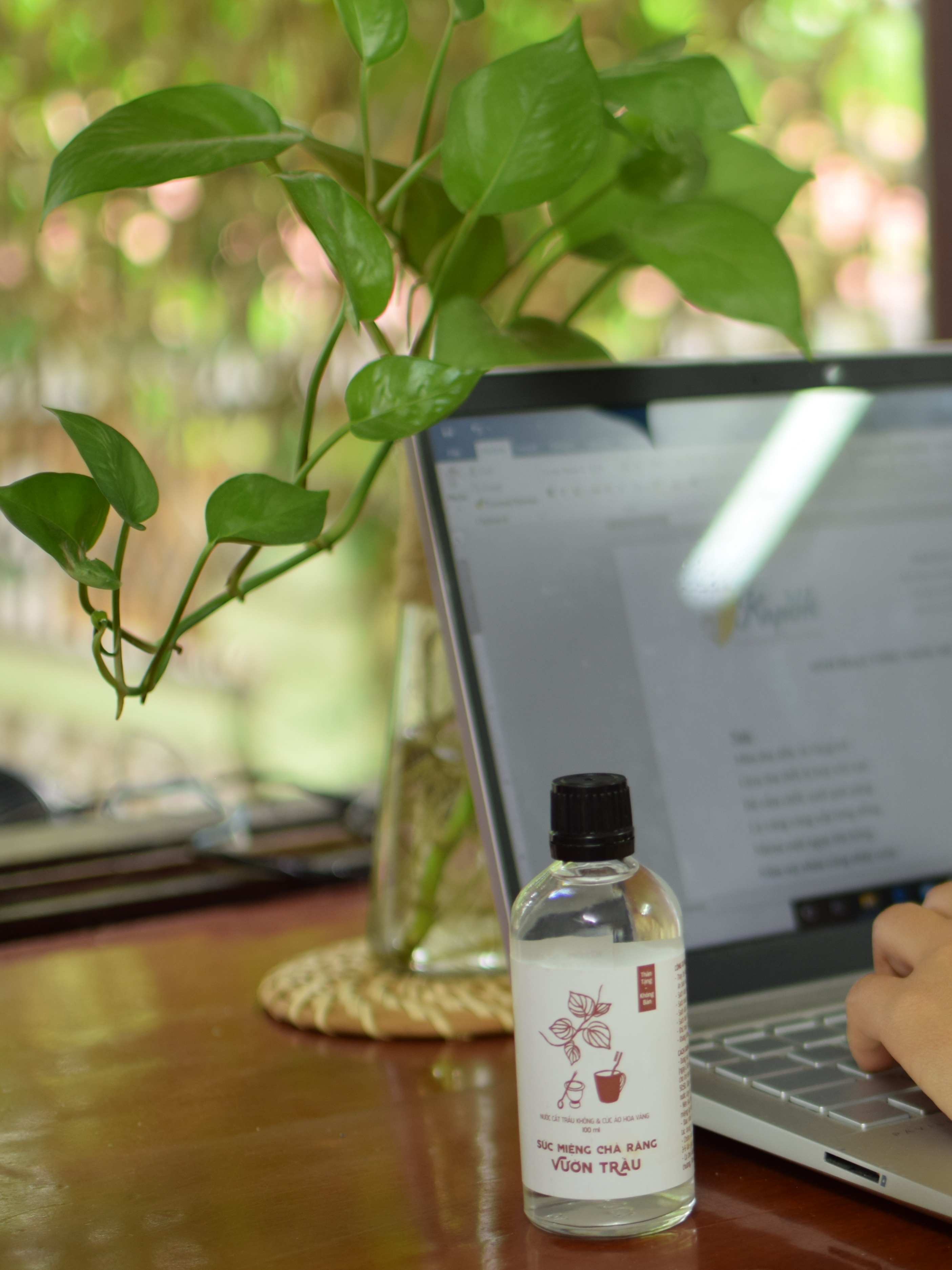Nước súc miệng - Chà răng Vườn Trầu