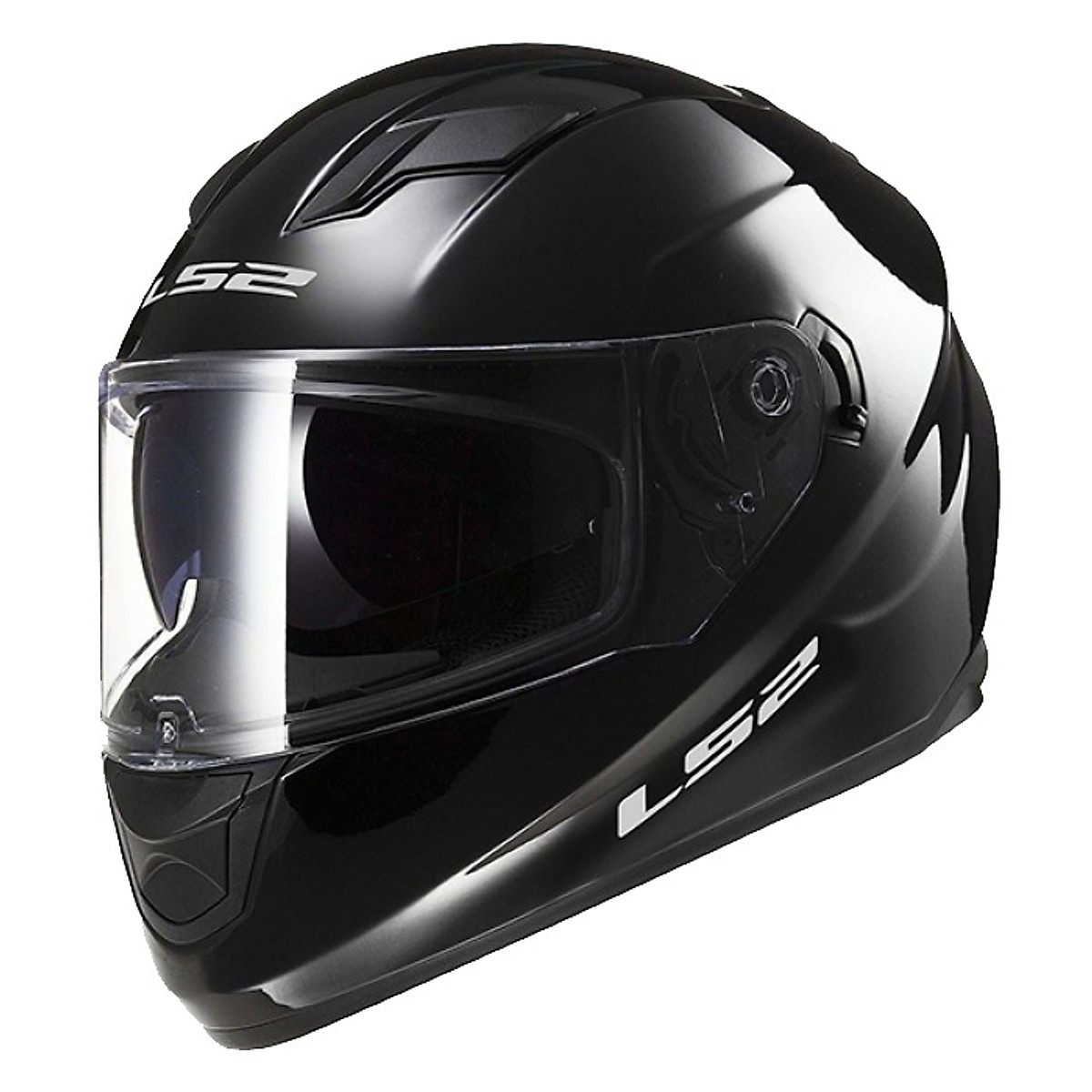 Ls2 ff353 - màu đen bóng /rapid solid gloss black - mũ bảo hiểm