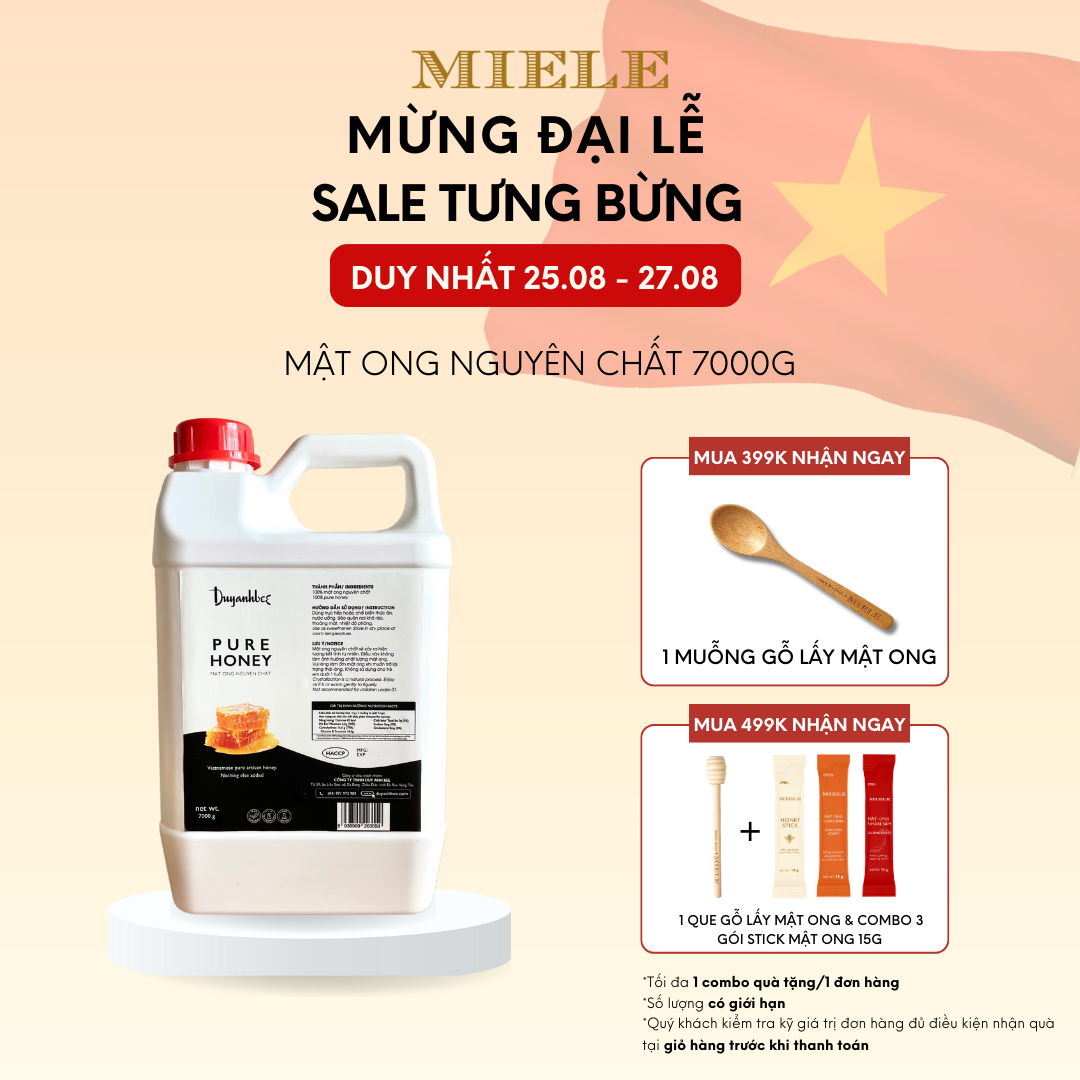 Mật Ong Nguyên Chất Duy Anh Bee 7kg