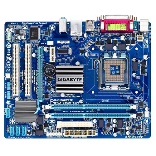 Main g31 g41 g45 - ga-g41mt-s2pt - socket 775 ddr3 - bảo hành 3 tháng g45 g31 g33 g41 còn mới 95%