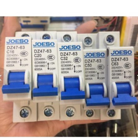 Aptomat DZ47-63 đơn 1pha