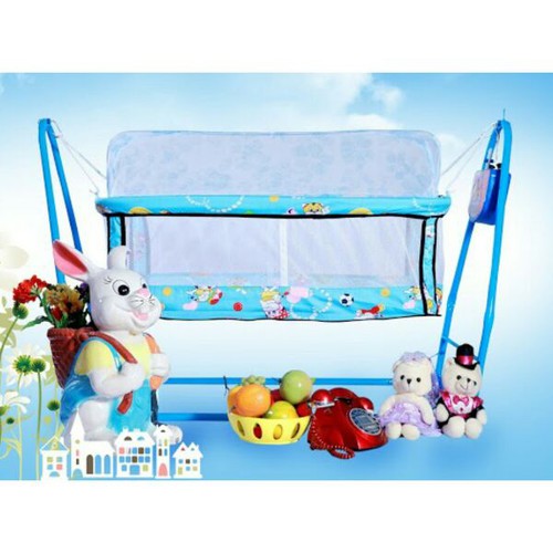 Nôi điện cho bé Nôi điện võng xếp tự động 2 trong 1 thành hưng