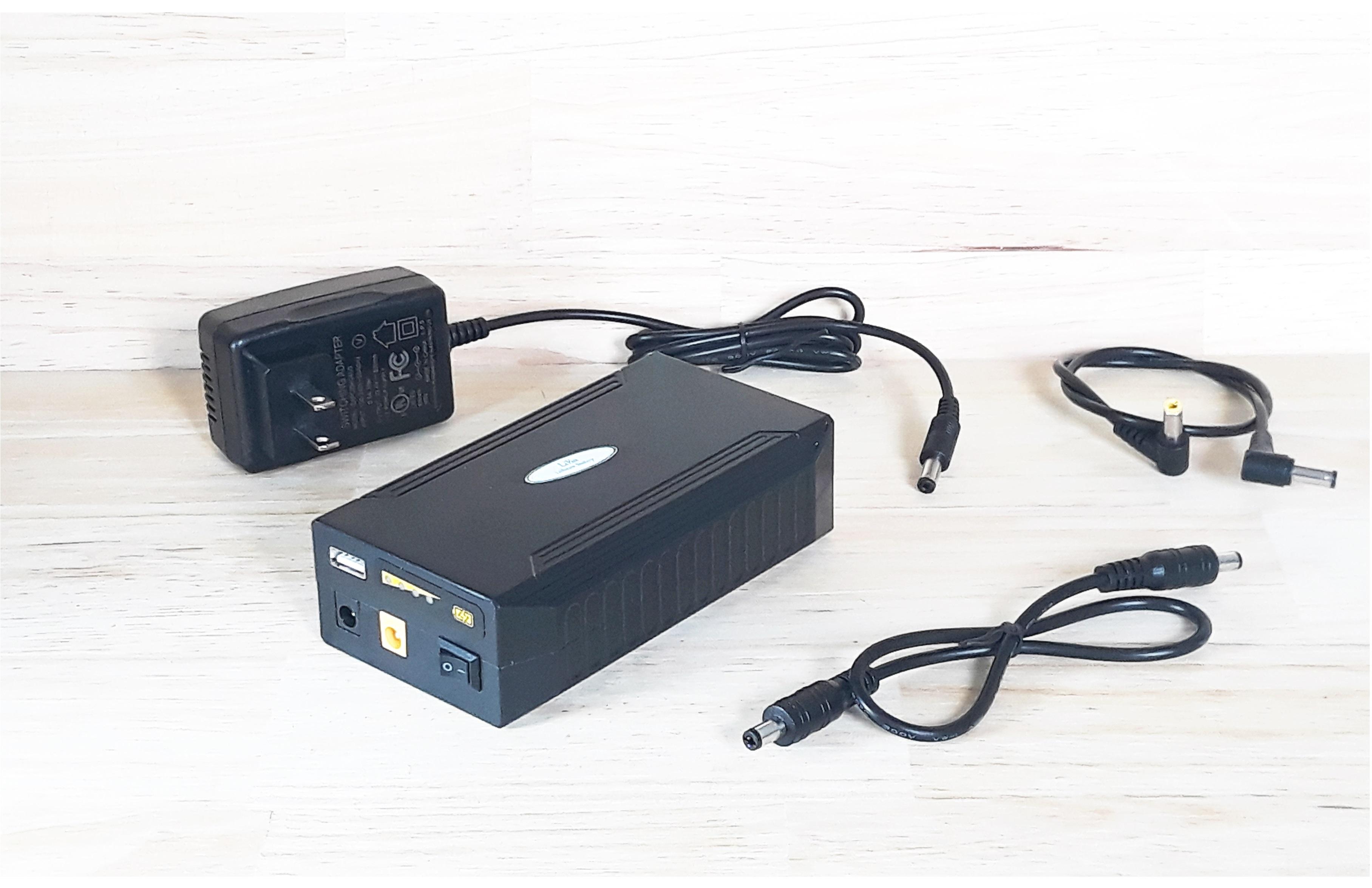 [HCM]Pin dự phòng 22000 mAh Cổng 24V 12V 5V USB Sạc Cho Laptop - Liba