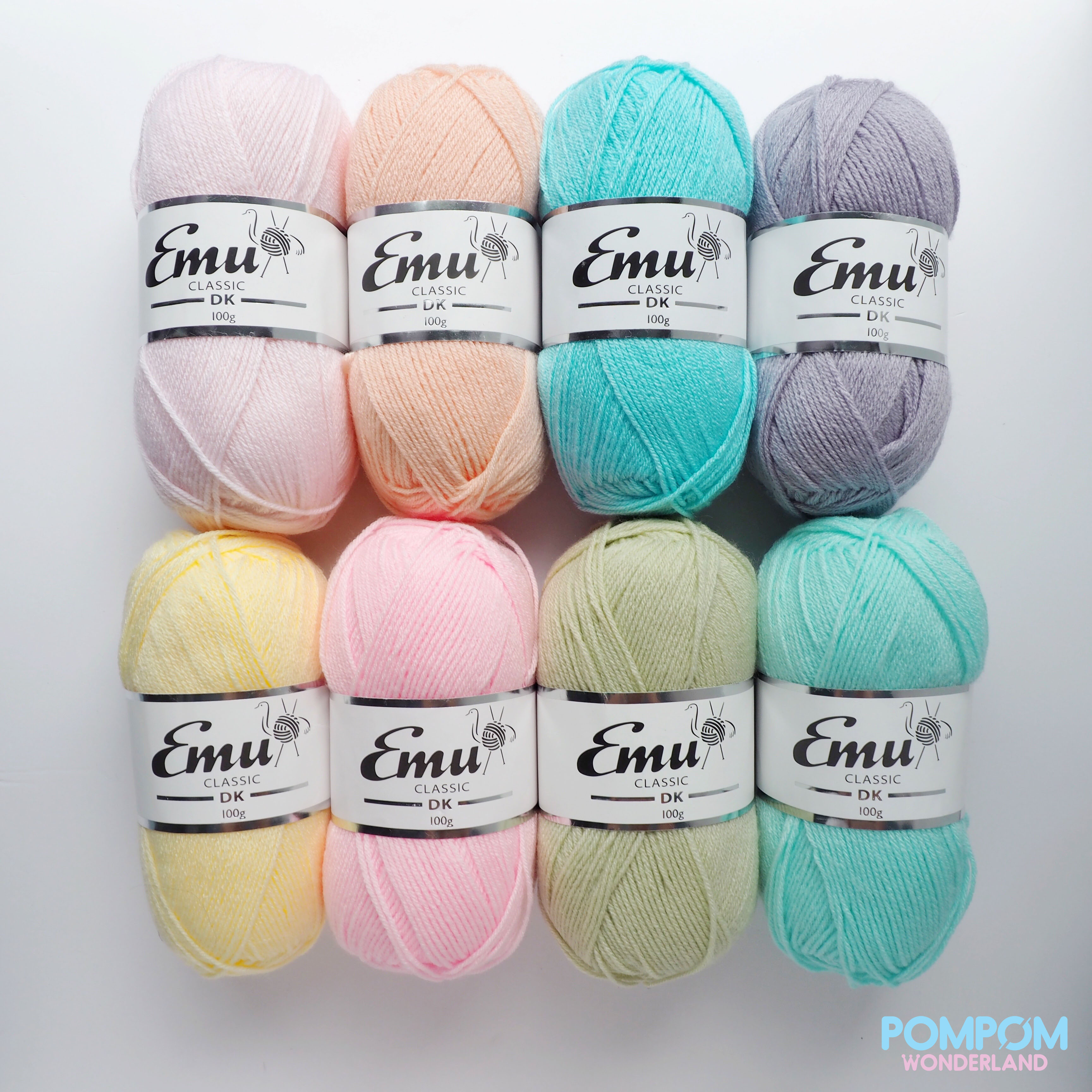 Len sợi Acrylic Yarn Emu Classic DK