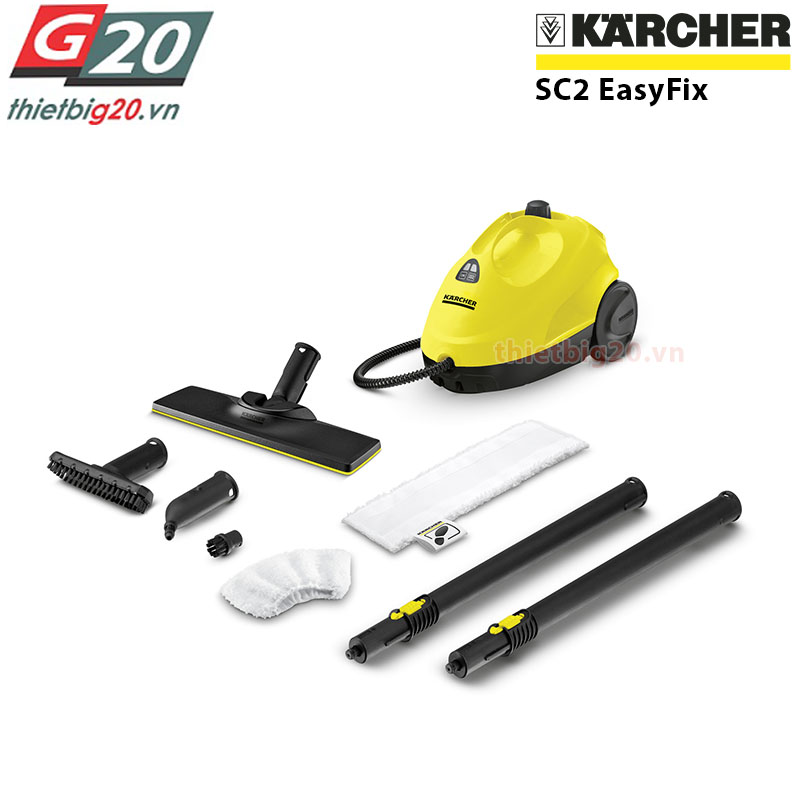 [Trả góp 0%]Máy lau sàn làm sạch bằng hơi nước nóng Karcher SC2 EU