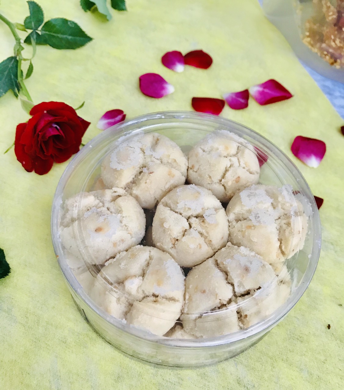 Bánh Hạnh nhân mè trắng 200gr