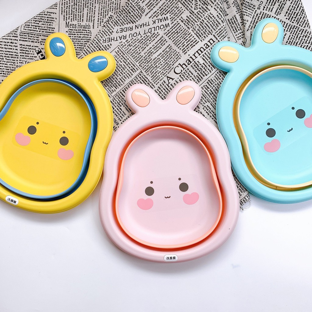 Chậu rửa mặt - Chậu rửa mặt gấp gọn cho bé - KILUTA