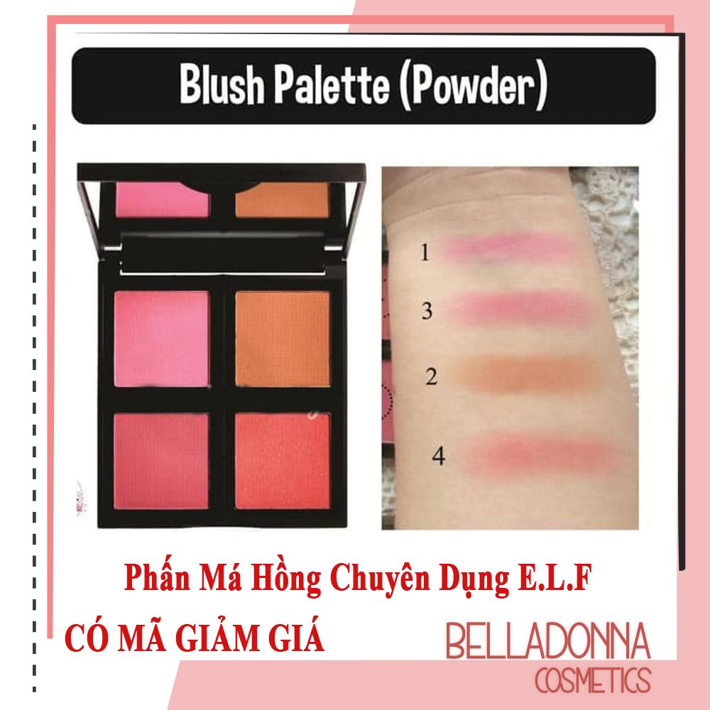 Phấn má hồng chuyên nghiệp e.l.f. studio blush palette light 16g